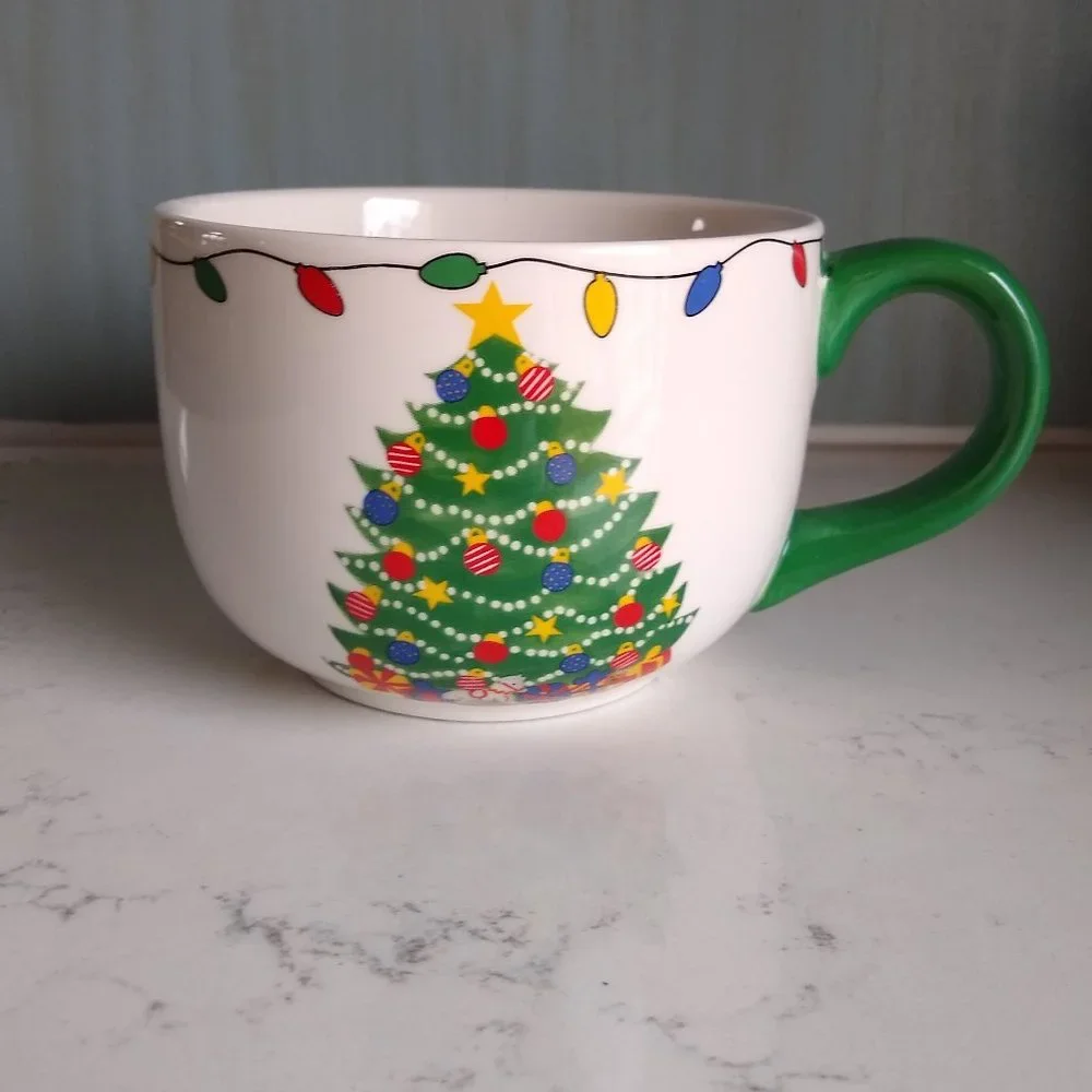 Oversized Christmas Mug